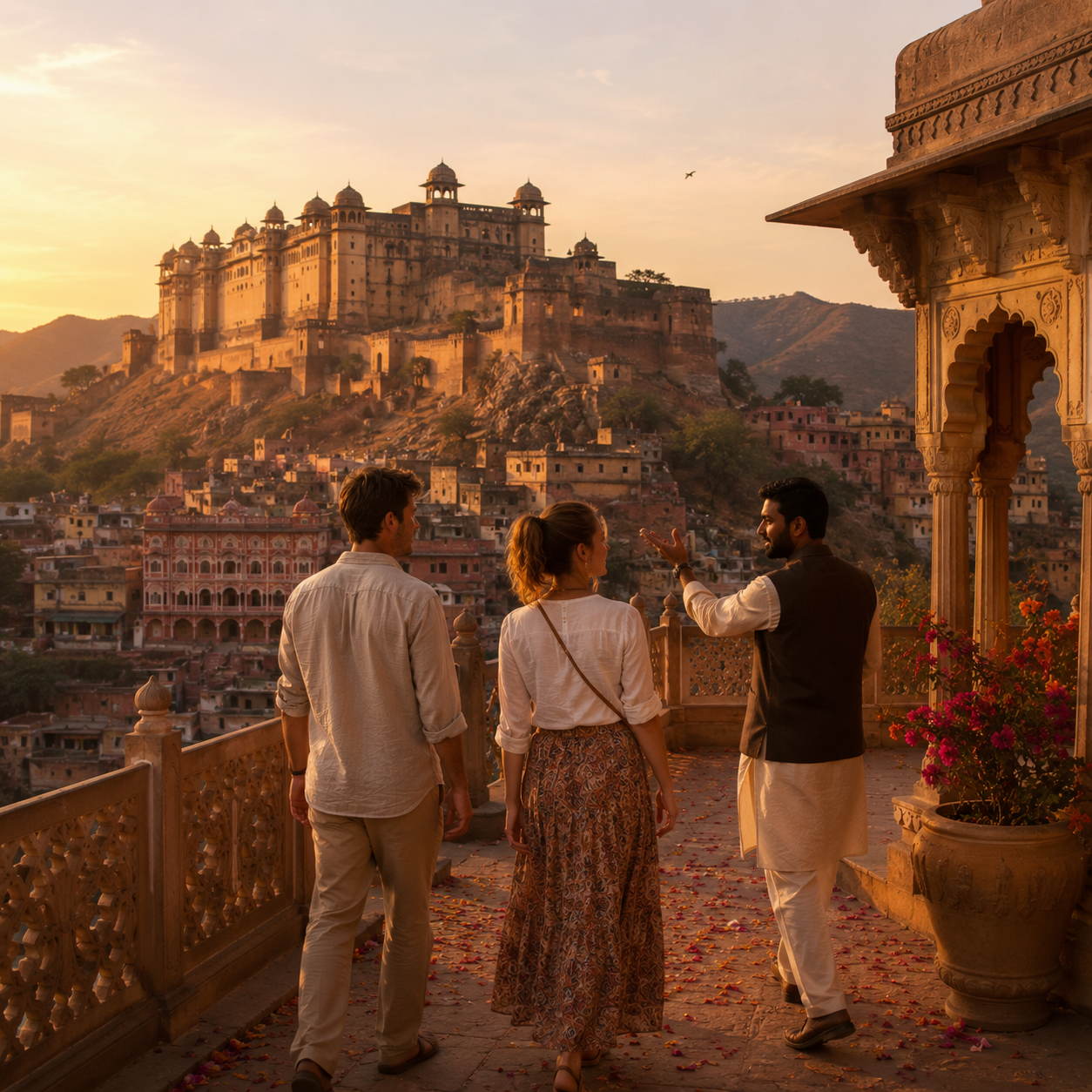 Golden Triangle Tour by Train