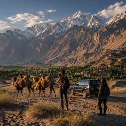 Leh – Khardungla – Nubra – Pangong Lake Tour