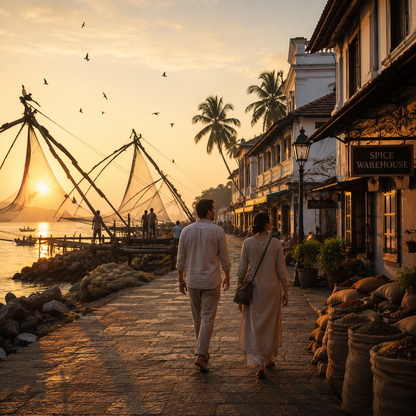 Spice Hills & Coastal Escape: Kochi to Goa | 10 Days South India Tour