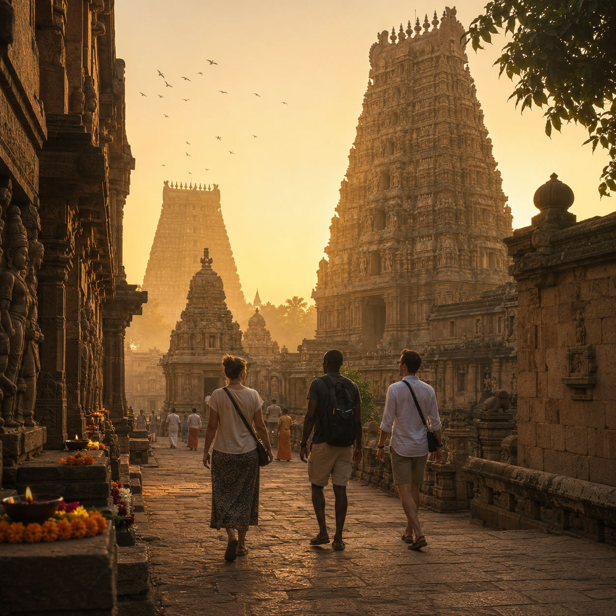 Sacred Tamil Nadu Temples, Heritage & Coast